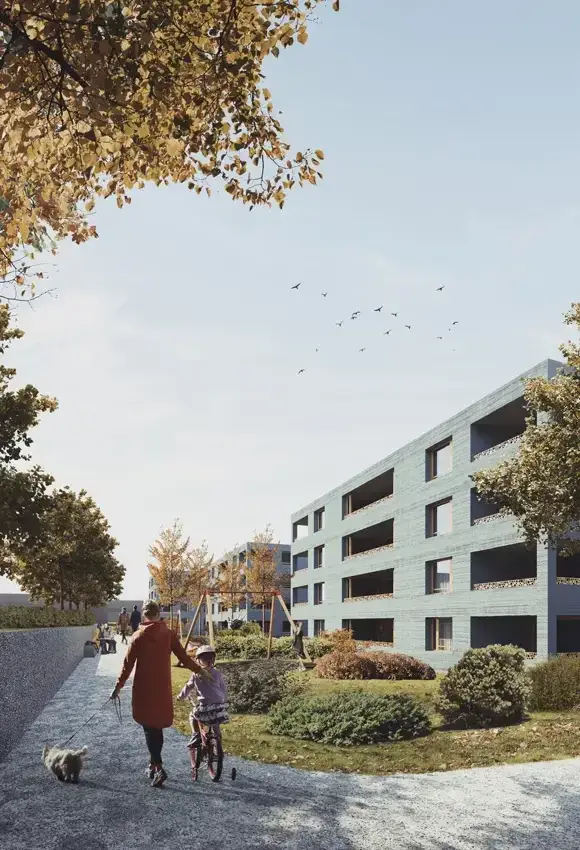 H36 Visualisierung Aussen Spielplatz