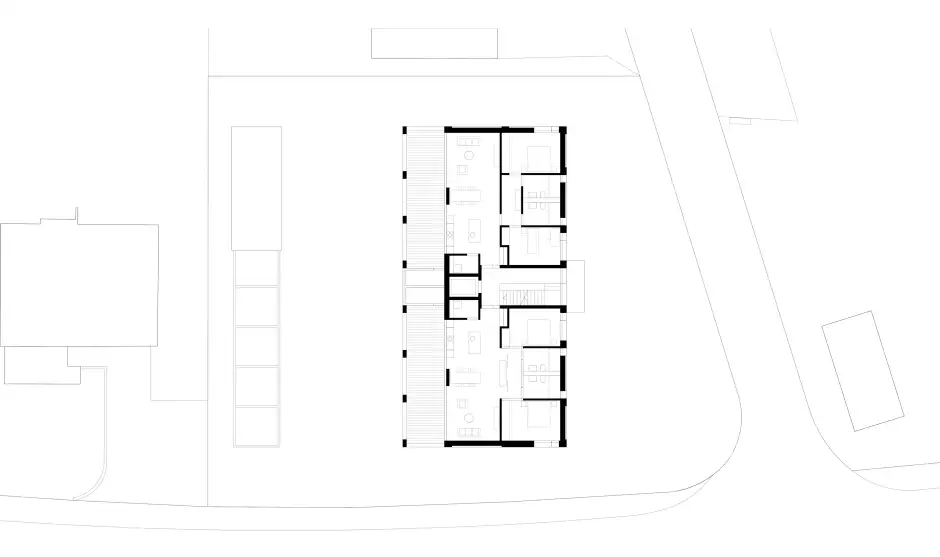 H40 HP Grundriss 1 Obergeschoss