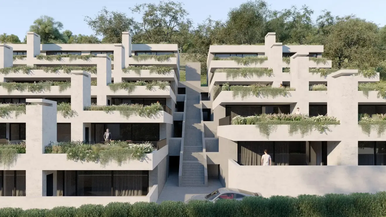 H47 Visualisierung Aussen Treppe