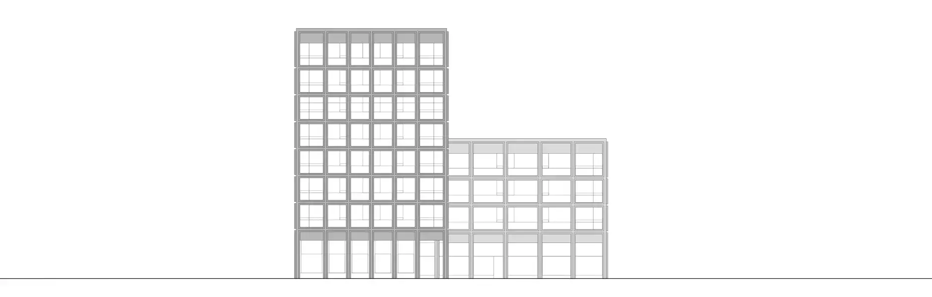 H54 A HP Fassade West