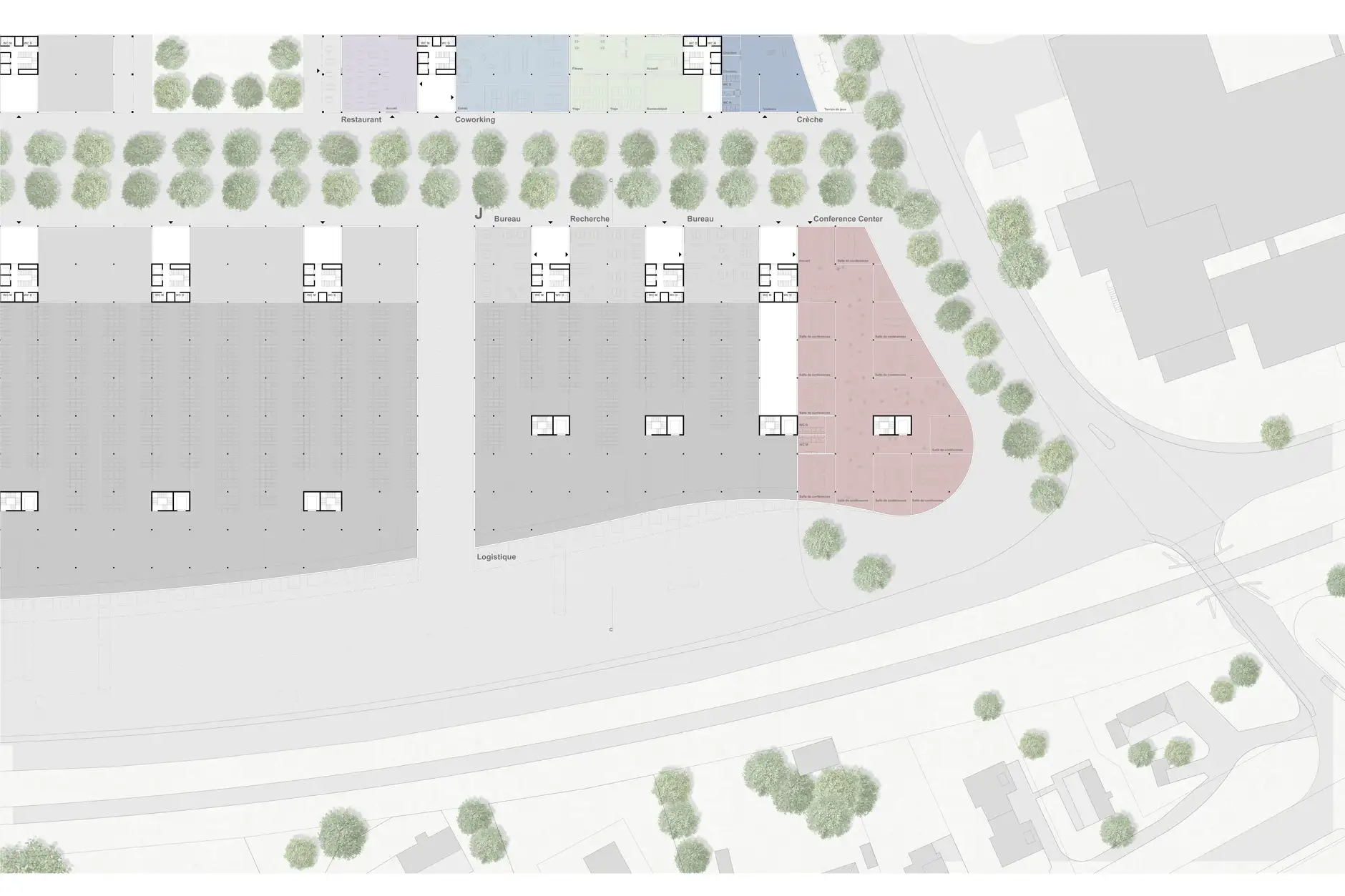 H55 HP Grundriss Erdgeschoss Haus J
