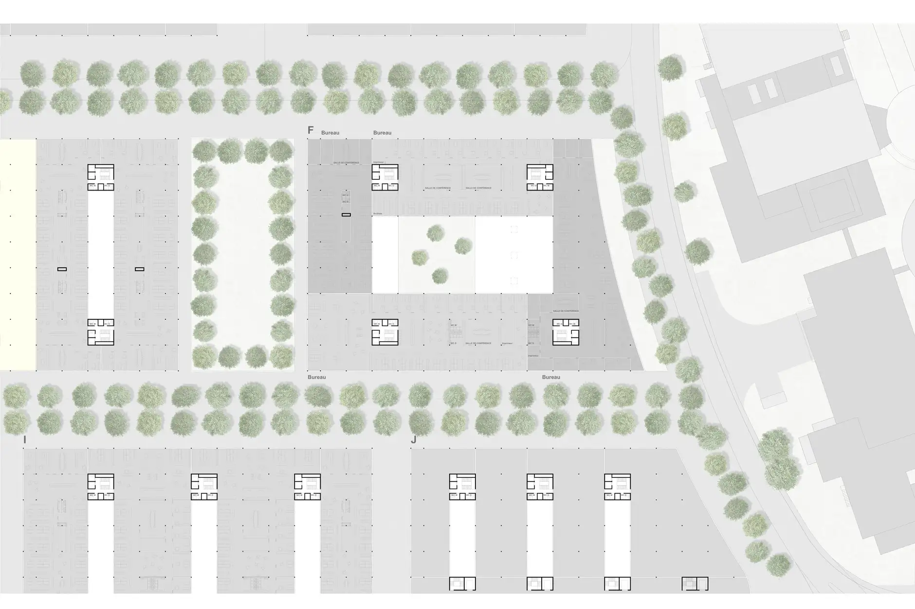 H55 HP Grundriss 2 Obergeschoss Haus F