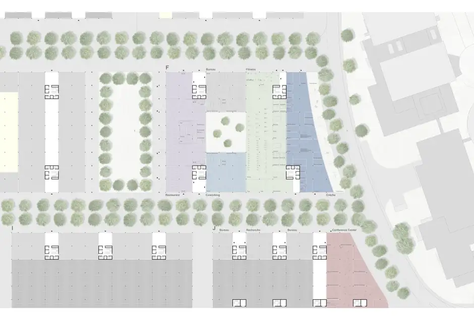 H55 HP Grundriss Erdgeschoss Haus F