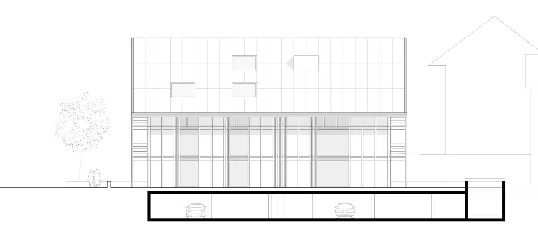 H71 HP Fassade Süd