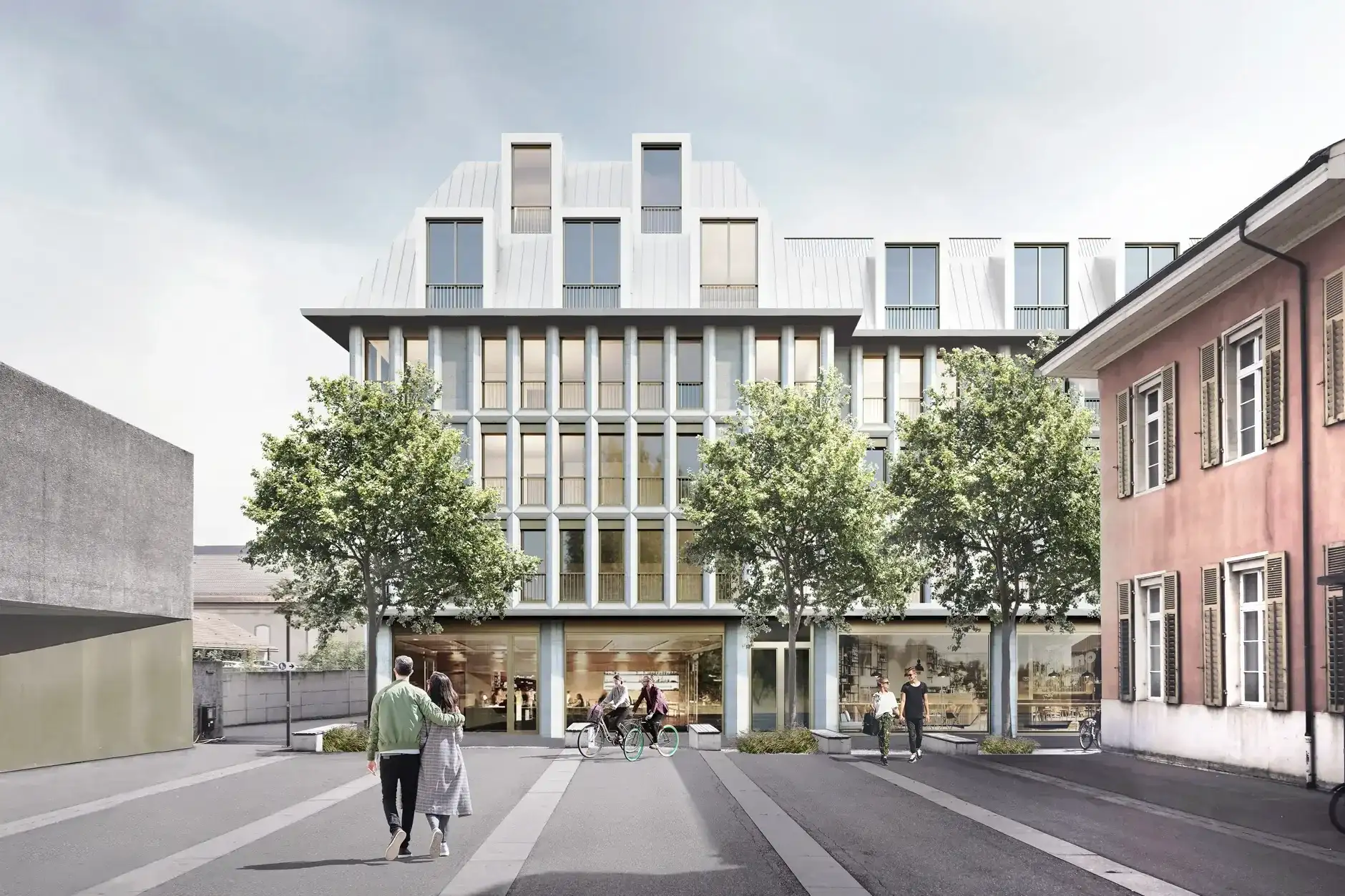 H81 Visualisierung Aussen Hof