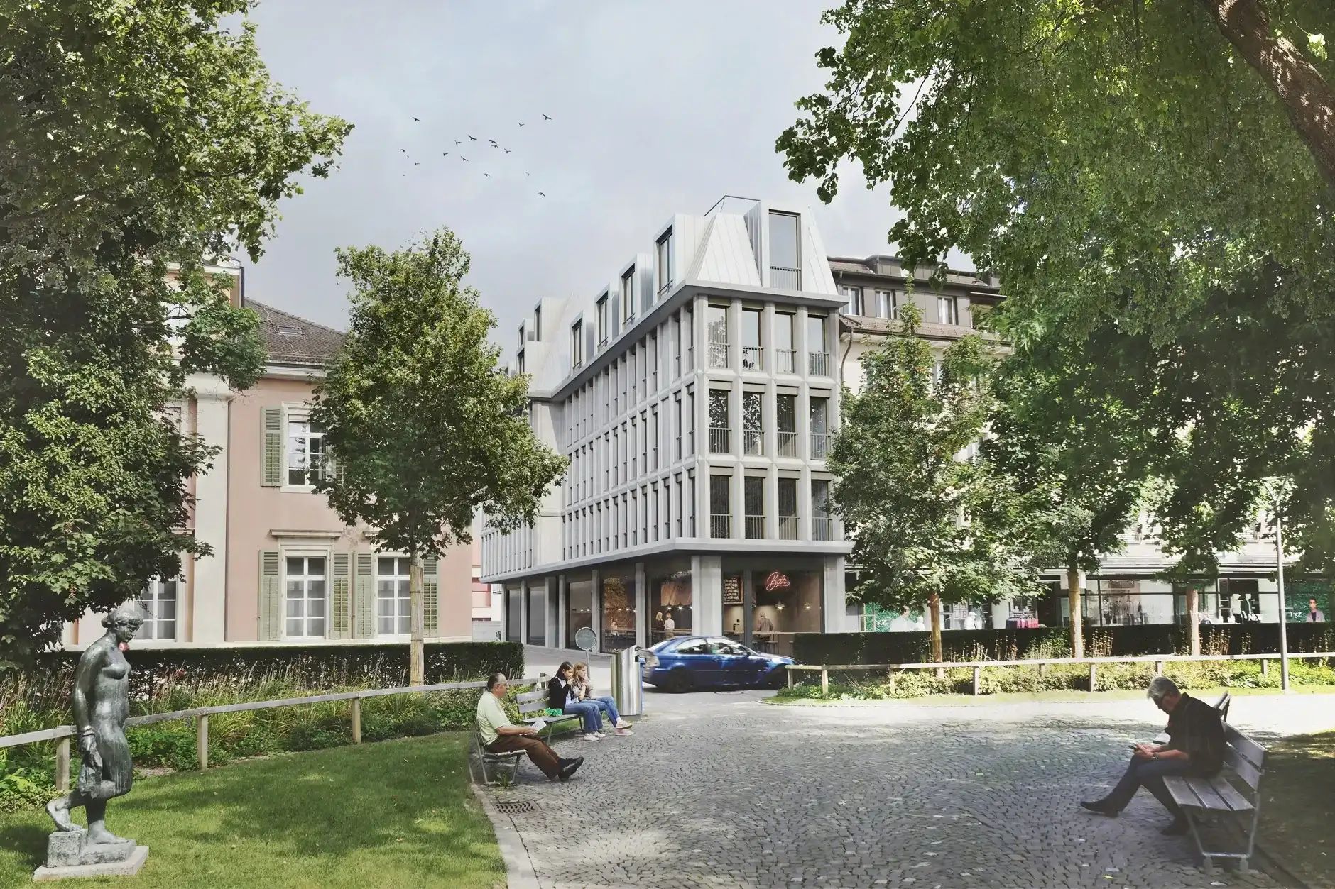 H81 Visualisierung Aussen Park Header