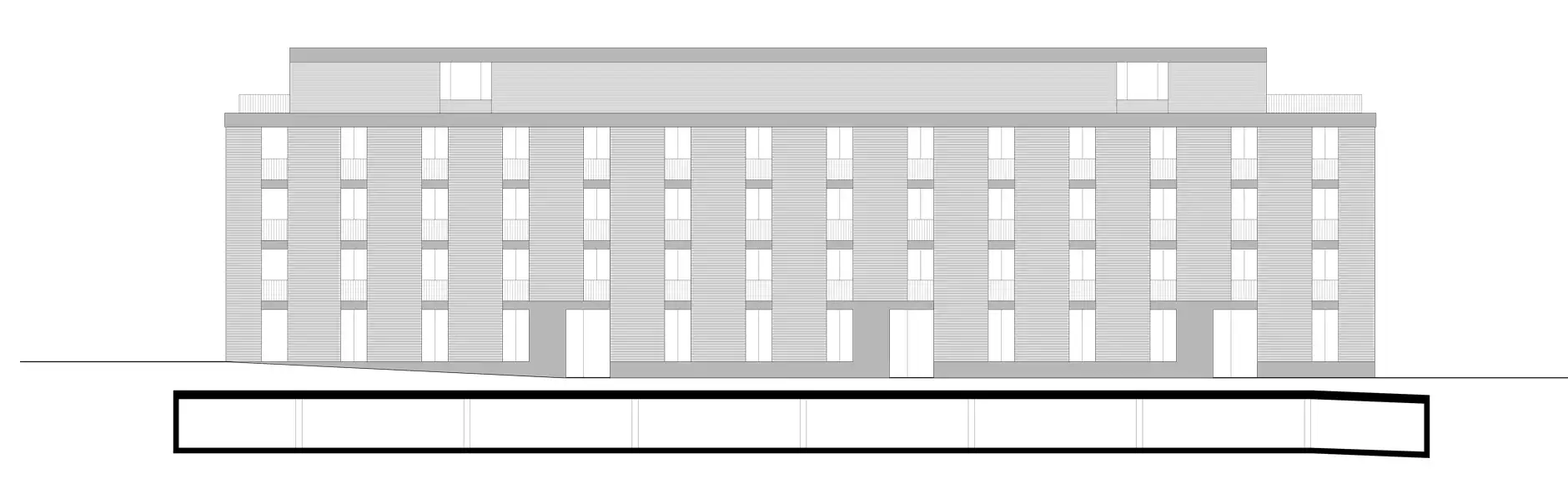 H88 HP Haus B Fassade Ost