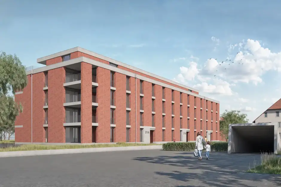 H88 Visualisierung Aussen Einfahrt Garage