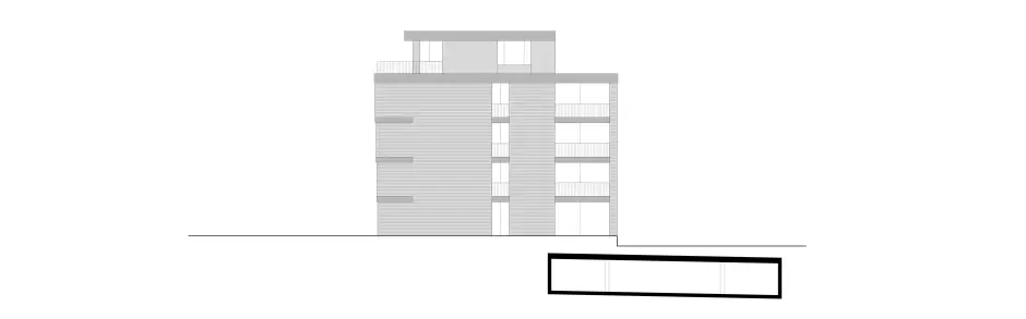H88 HP Haus B Fassade Süd