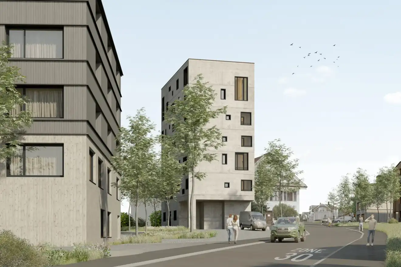 H93 Visualisierung Aussen Silo