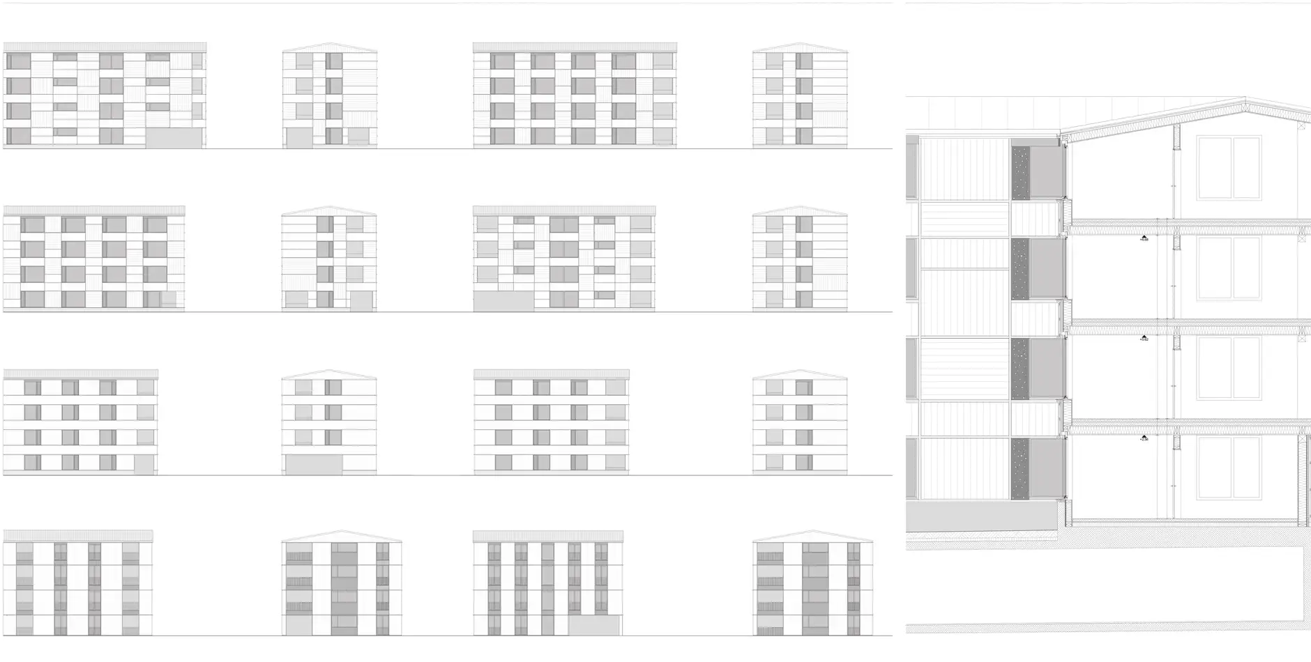 H93 HP Areal am Brunnen Detailschnitt
