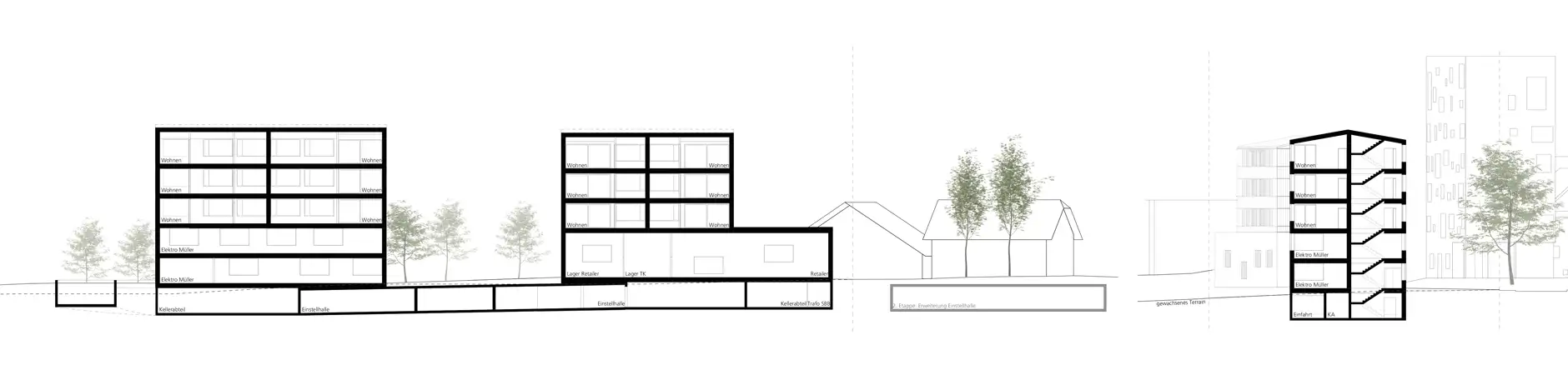 H93 HP Areal Neumühle Schnitte
