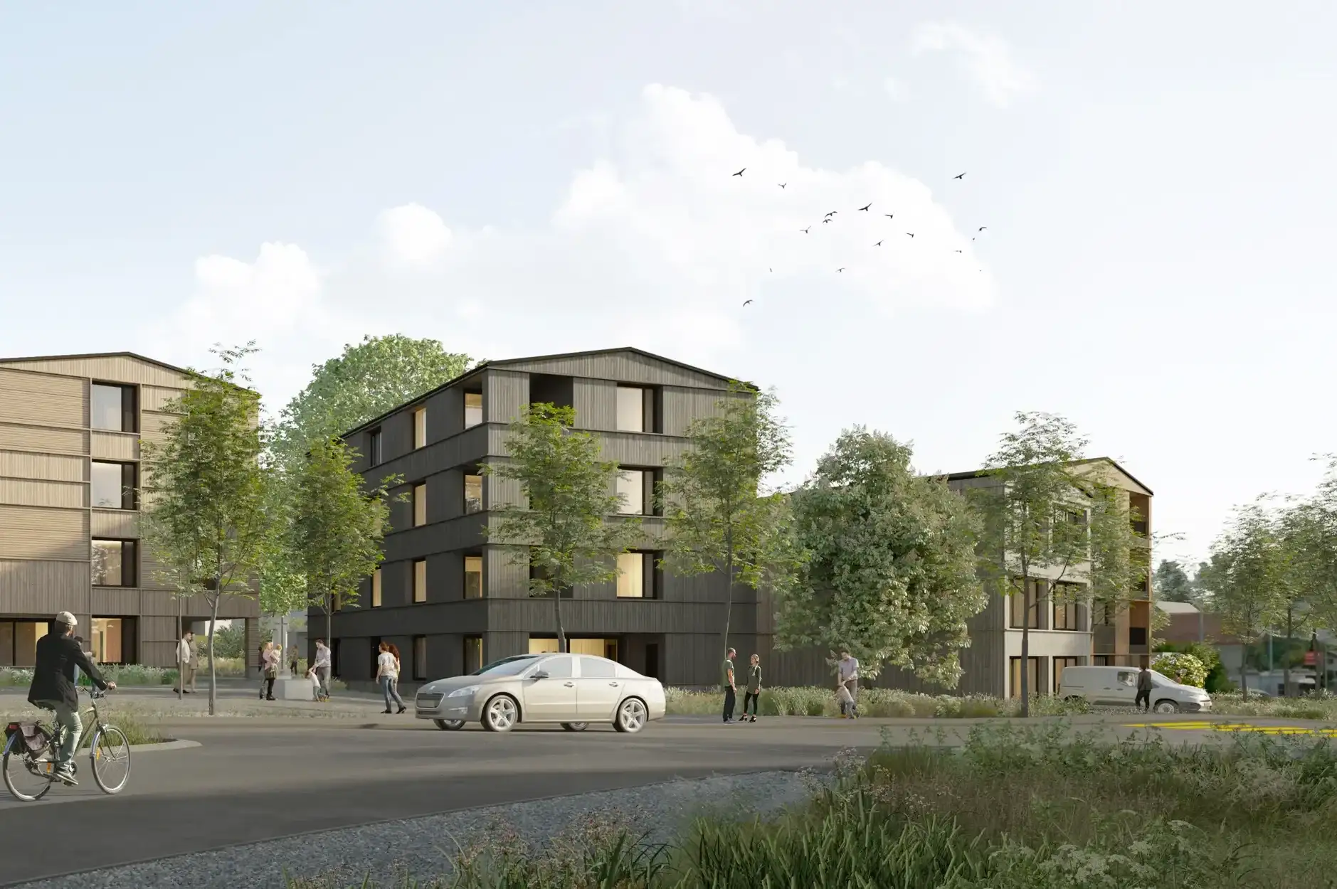 H93 Visualisierung Aussen Strasse 01