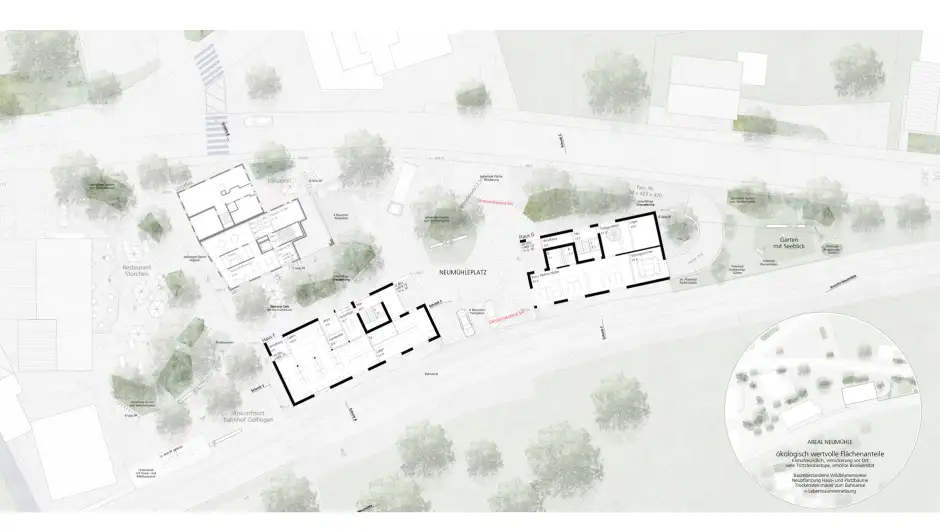 H93 HP Areal Neumühle Grundriss Erdgeschoss