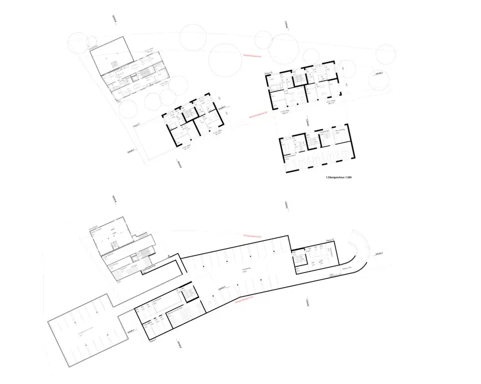 H93 HP Areal Neumühle Grundriss Obergeschoss