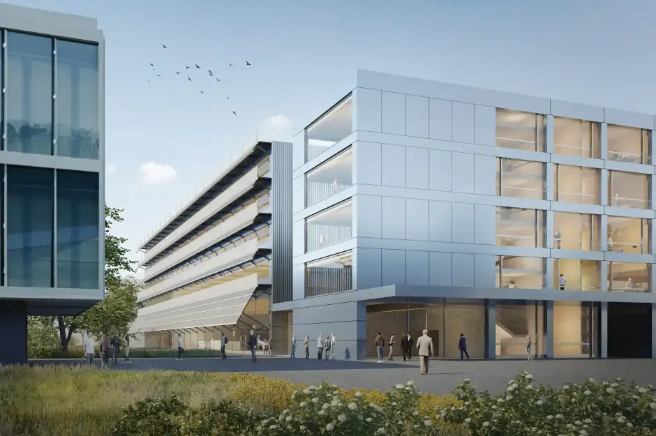 H96 Visualisierung Aussen Erschliessung Fussgänger