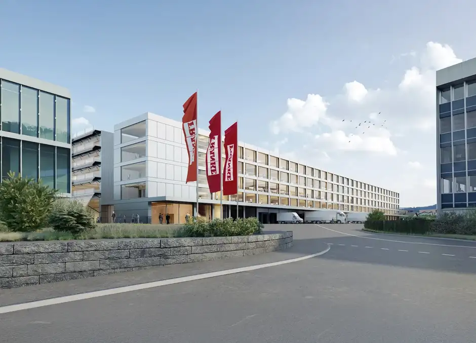 H96 Visualisierung Aussen Zufahrt Teaser