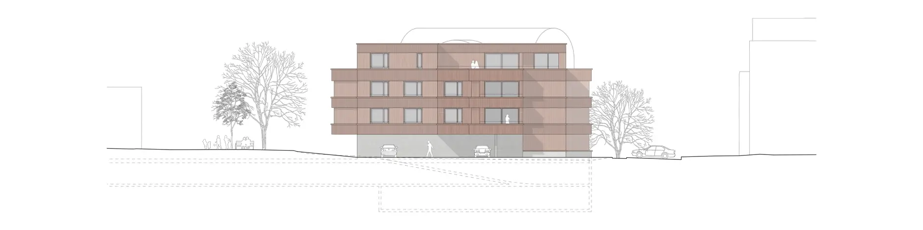 I10 HP Etappe 1 Fassade Nord