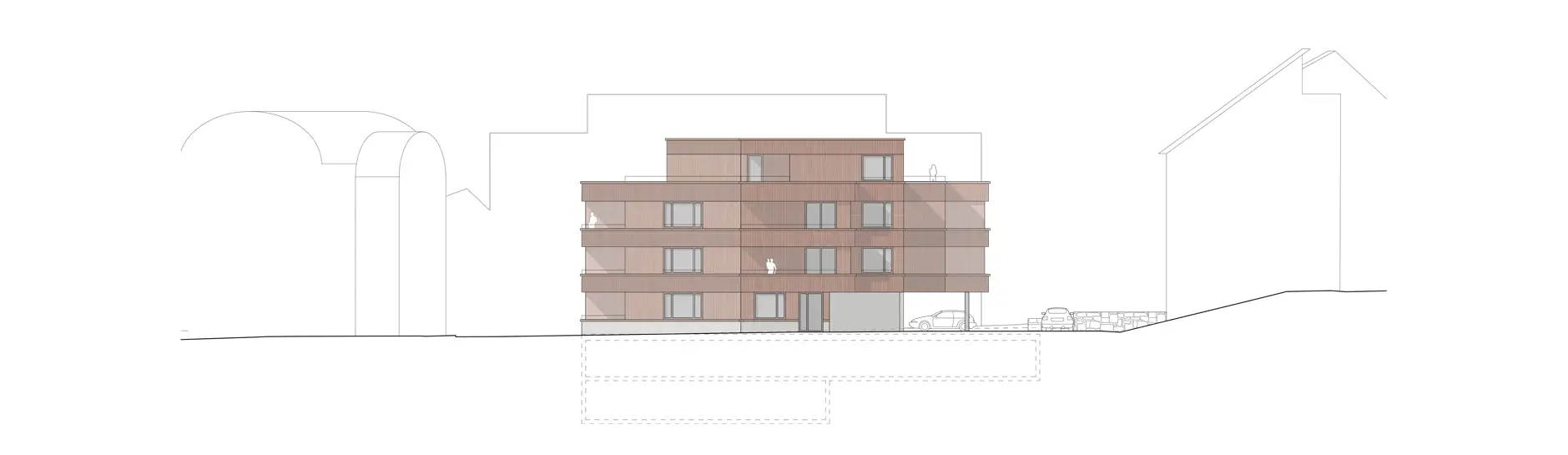 I10 HP Etappe 1 Fassade Ost