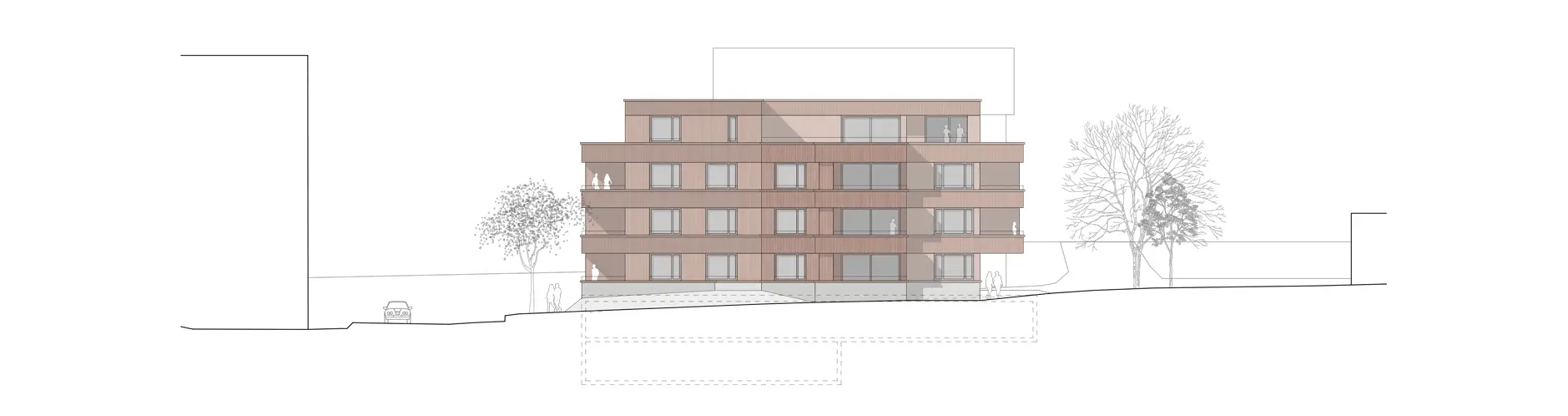 I10 HP Etappe 1 Fassade Süd