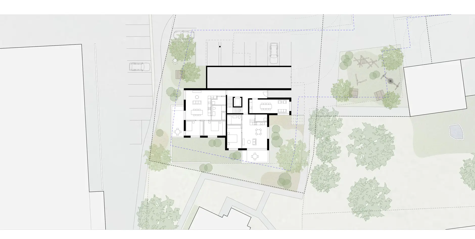 I10 HP Etappe 1 Grundriss Erdgeschoss