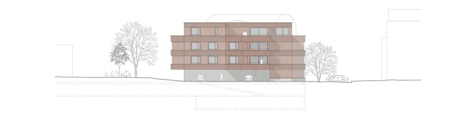 I10 HP Etappe 1 Fassade Nord