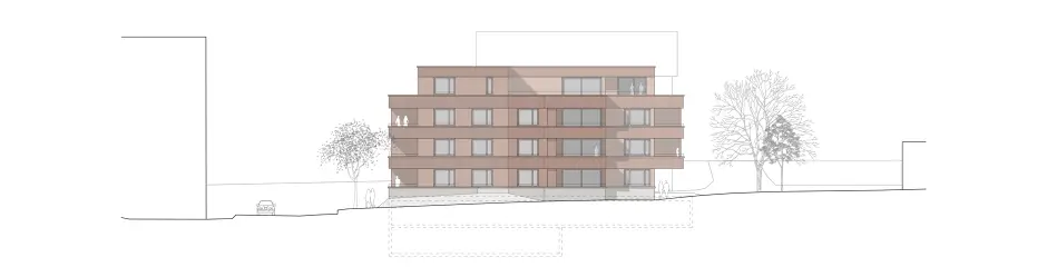 I10 HP Etappe 1 Fassade Süd