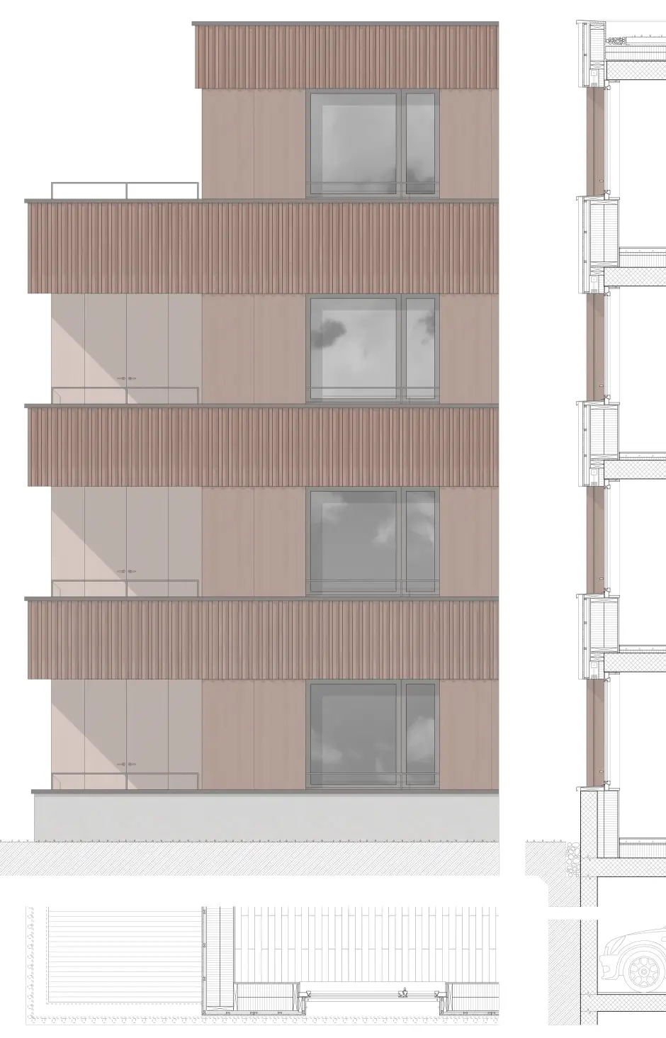 I10 HP Etappe 1 Fassadenschnitt