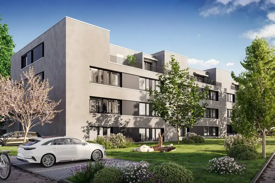 I15 Visualisierung Aussen Parkplatz