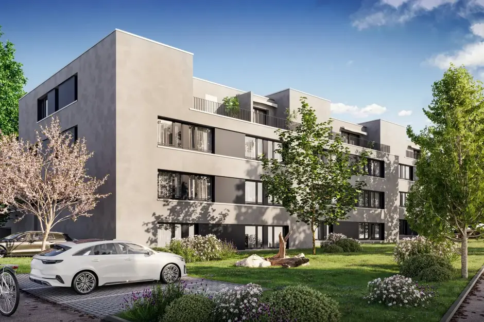 I15 Visualisierung Aussen Parkplatz