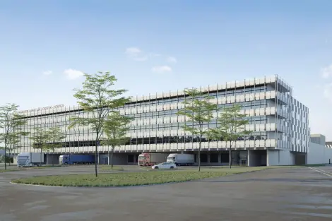 I23 Visualisierung Aussen Parkplatz