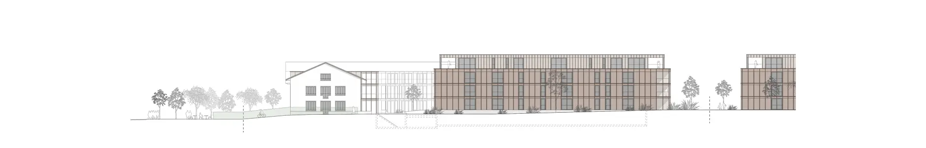 I27 HP Fassade Nord Zeile