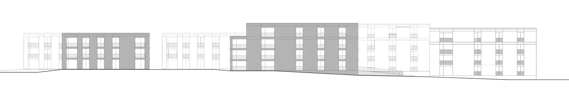 I36 HP Fassade Nordwest