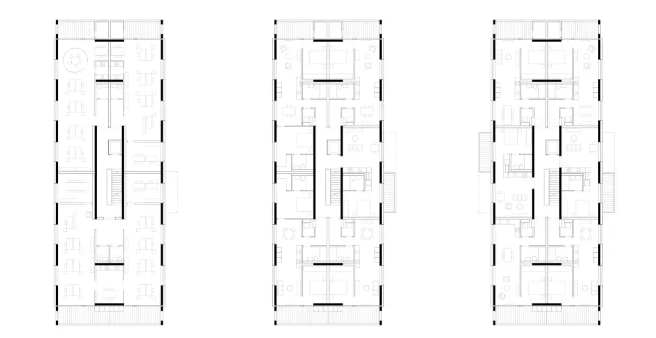I39 HP Grundrisse 124 Obergeschosse