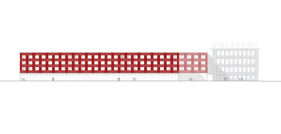 I45 HP Grafik Fassade Header