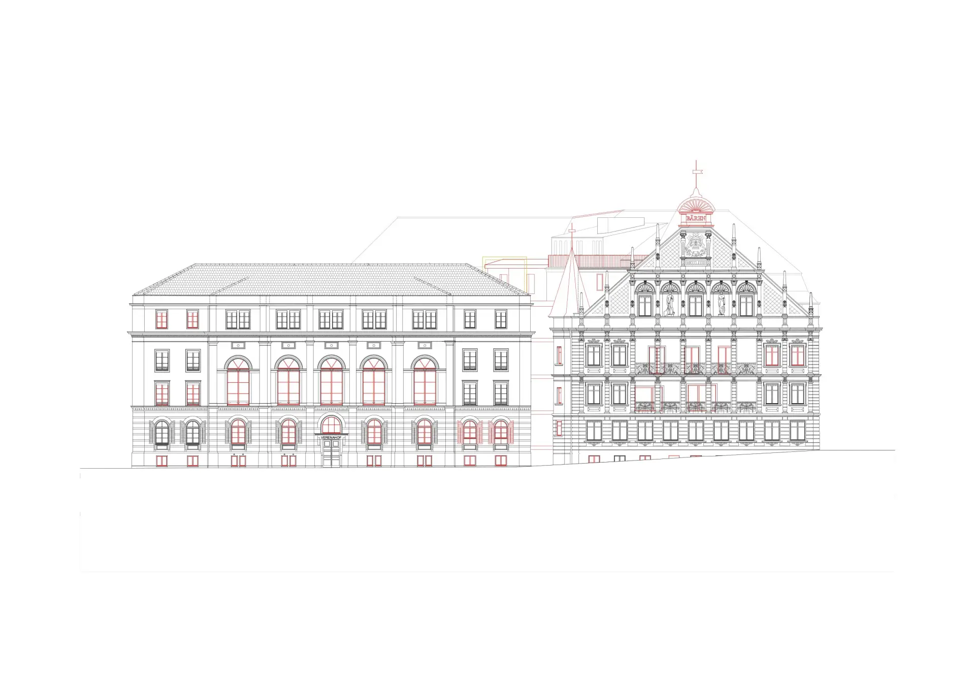 I51 HP Grundriss Fassade 1