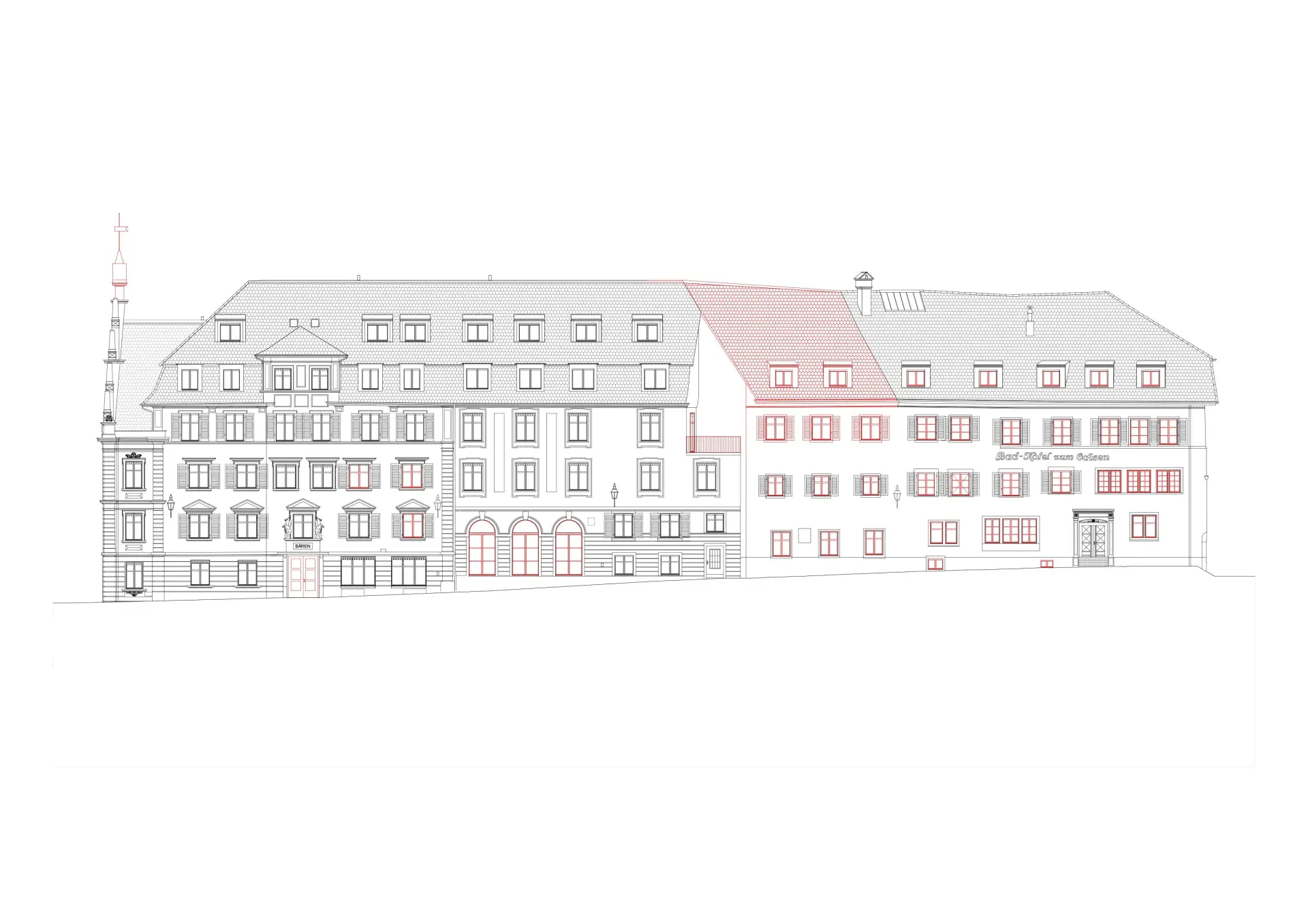 I51 HP Grundriss Fassade 2
