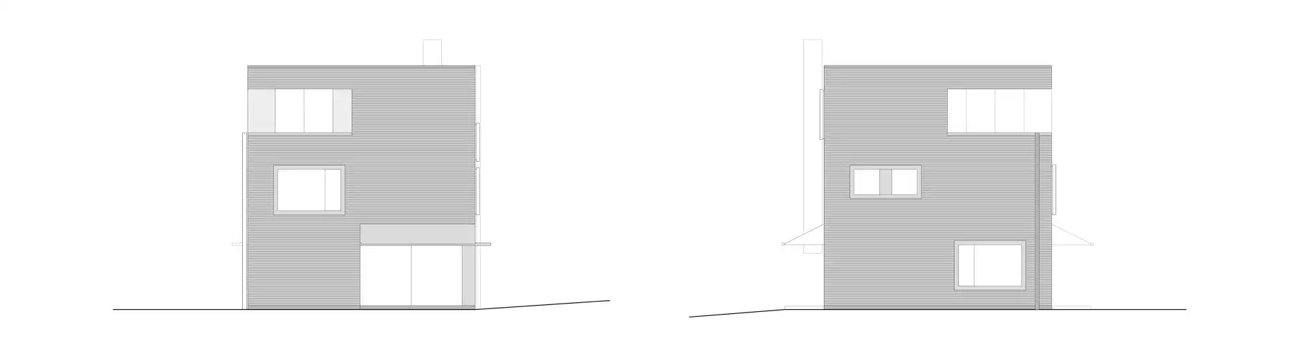 I54 HP Fassaden Süd und West