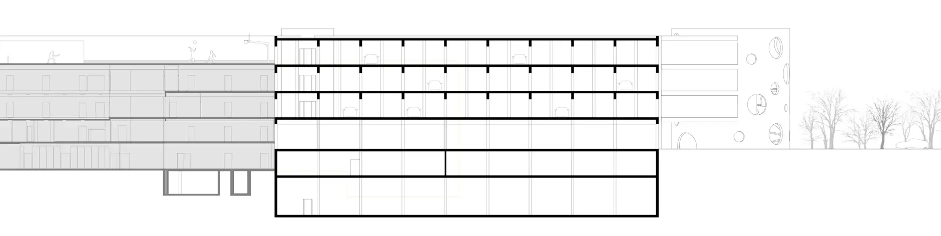 I57 C HP Längsschnitt