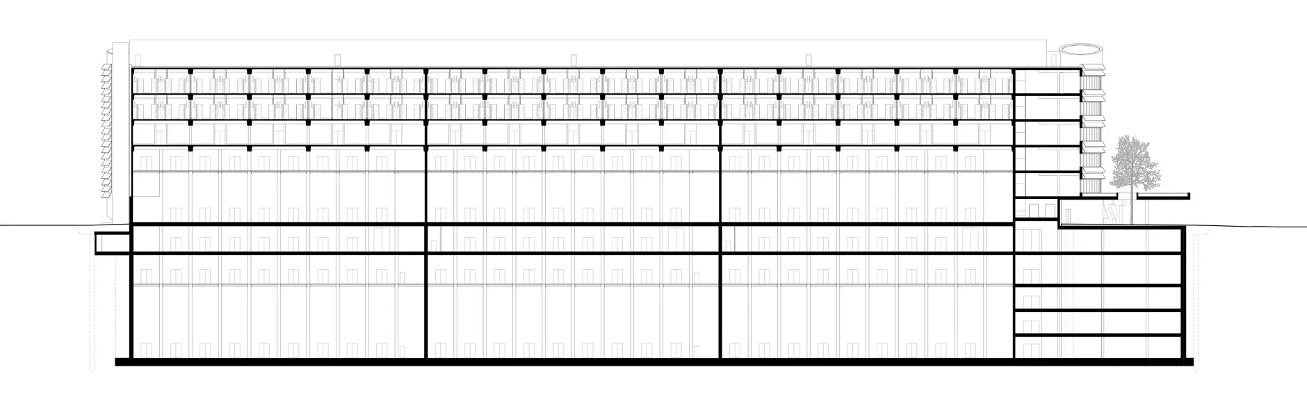 I57 HP Längsschnitt