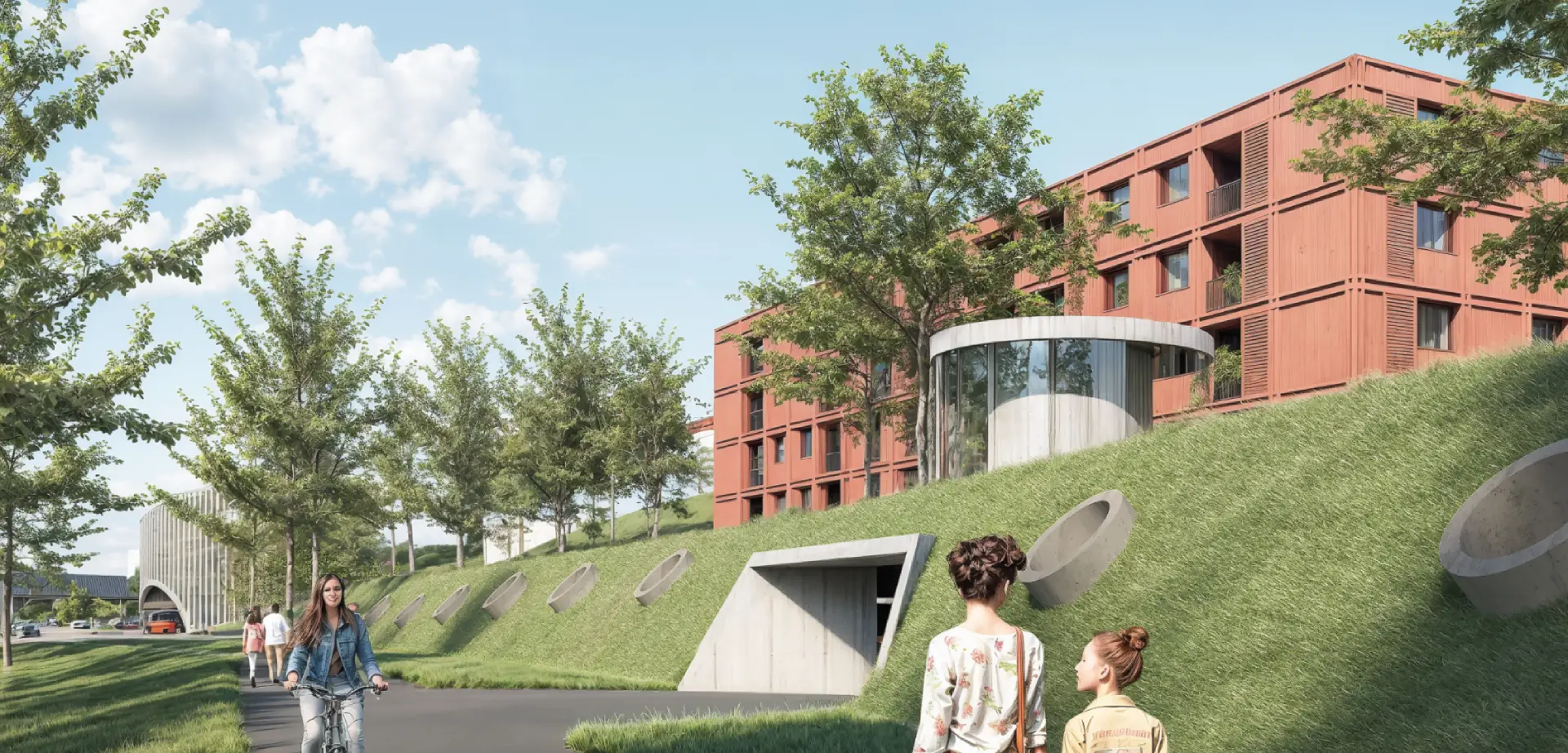 I71 Visualisierung Aussen Einfahrt Header