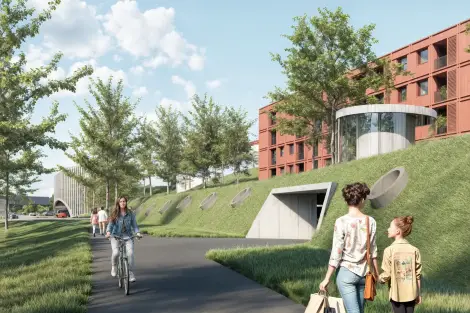 I71 Visualisierung Aussen Einfahrt Teaser